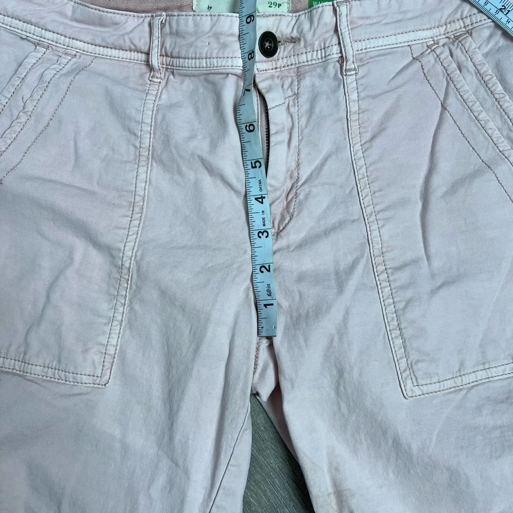 Anthropologie The Wanderer Linen Blend Pink Pants- 29P‎